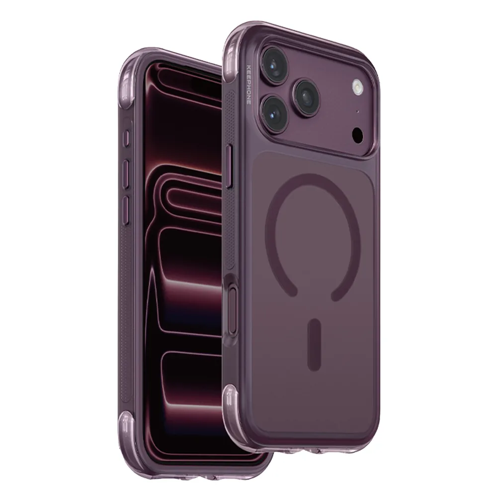 Keephone iPhone 17 Pro / 18 Pro Monica Airbag MagSafe Kapak