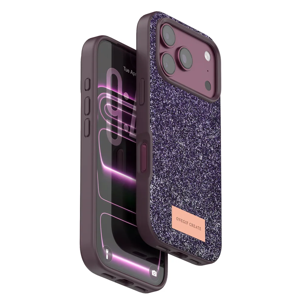 Onegif iPhone 17 Pro / 18 Pro Bright Simli Kapak